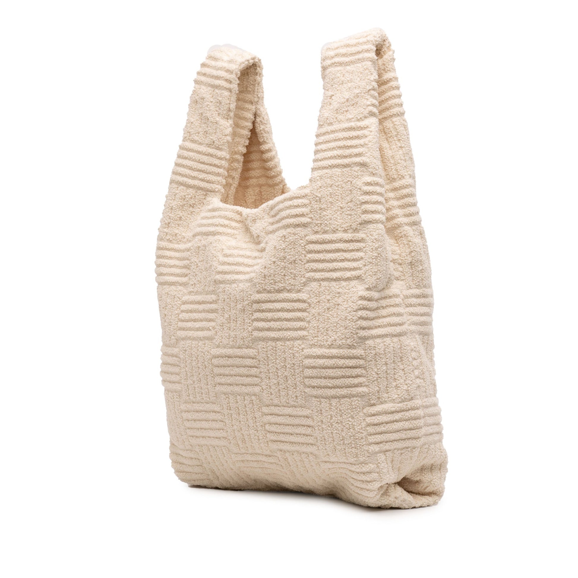 Bottega Veneta Terry Cloth Shopping Tote