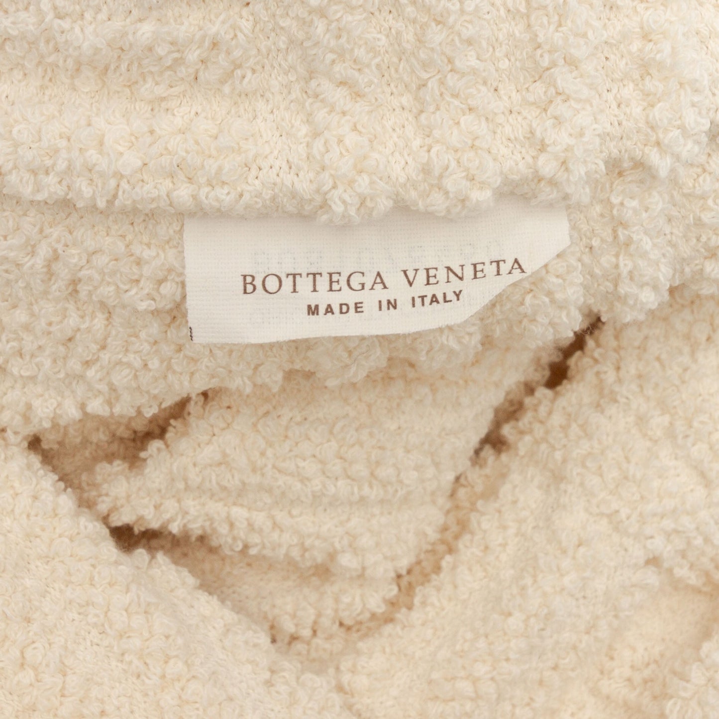 Bottega Veneta Terry Cloth Shopping Tote