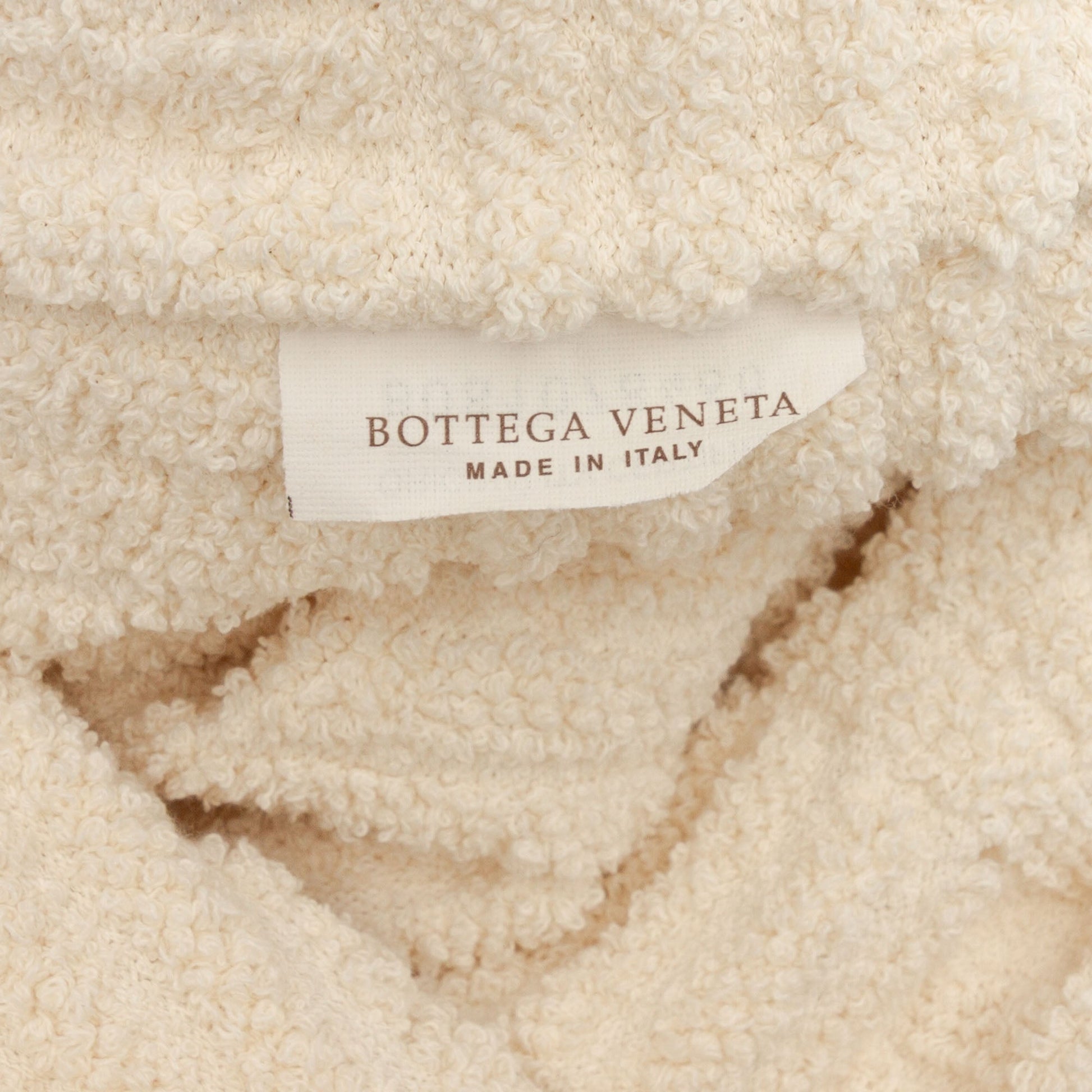 Bottega Veneta Terry Cloth Shopping Tote