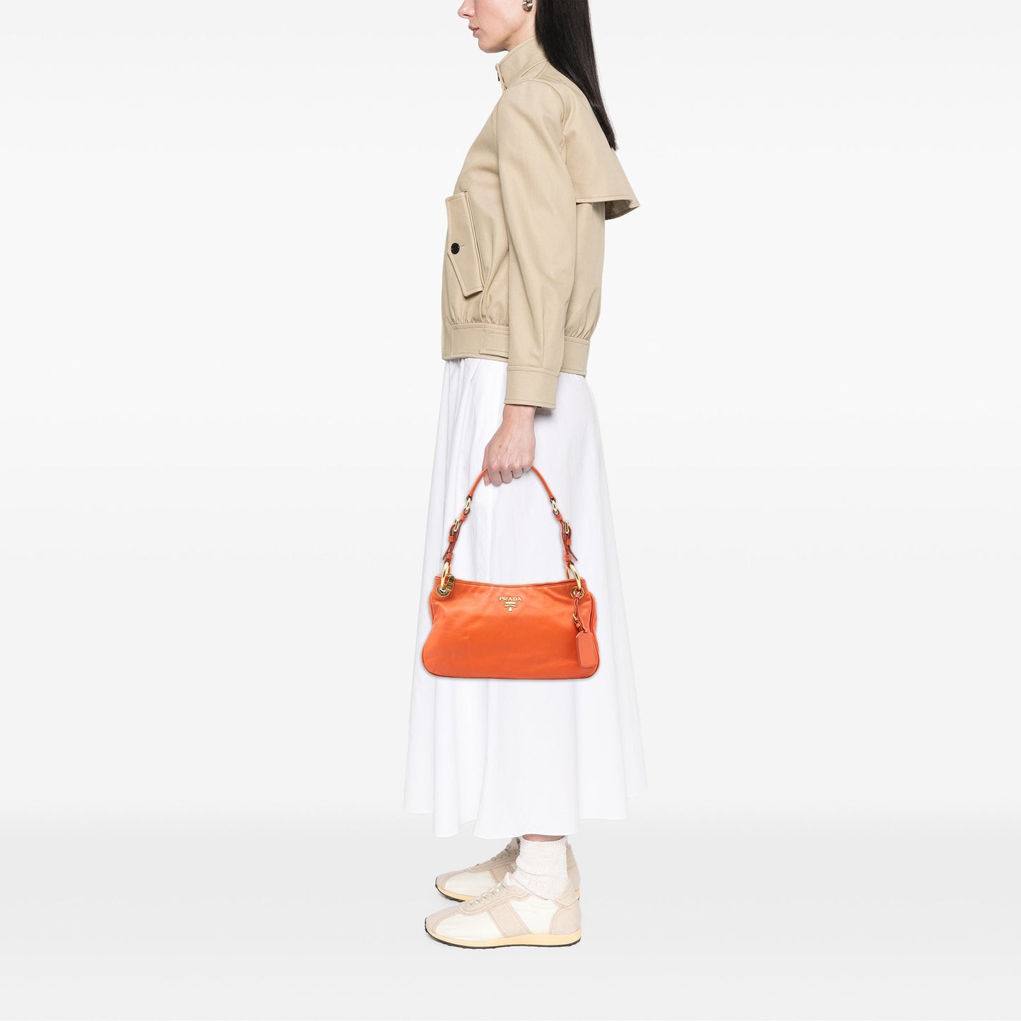 Prada Vitello Phenix Shoulder Bag