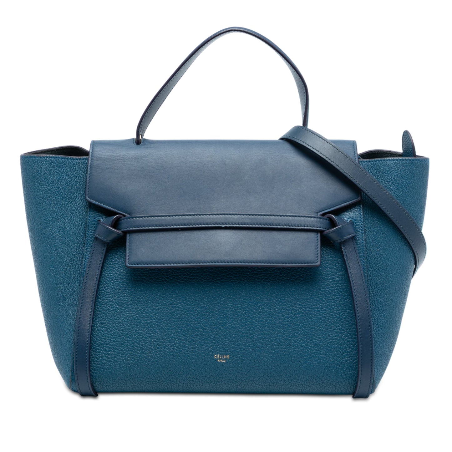 Celine Mini Grained and Smooth Calfskin Belt Bag