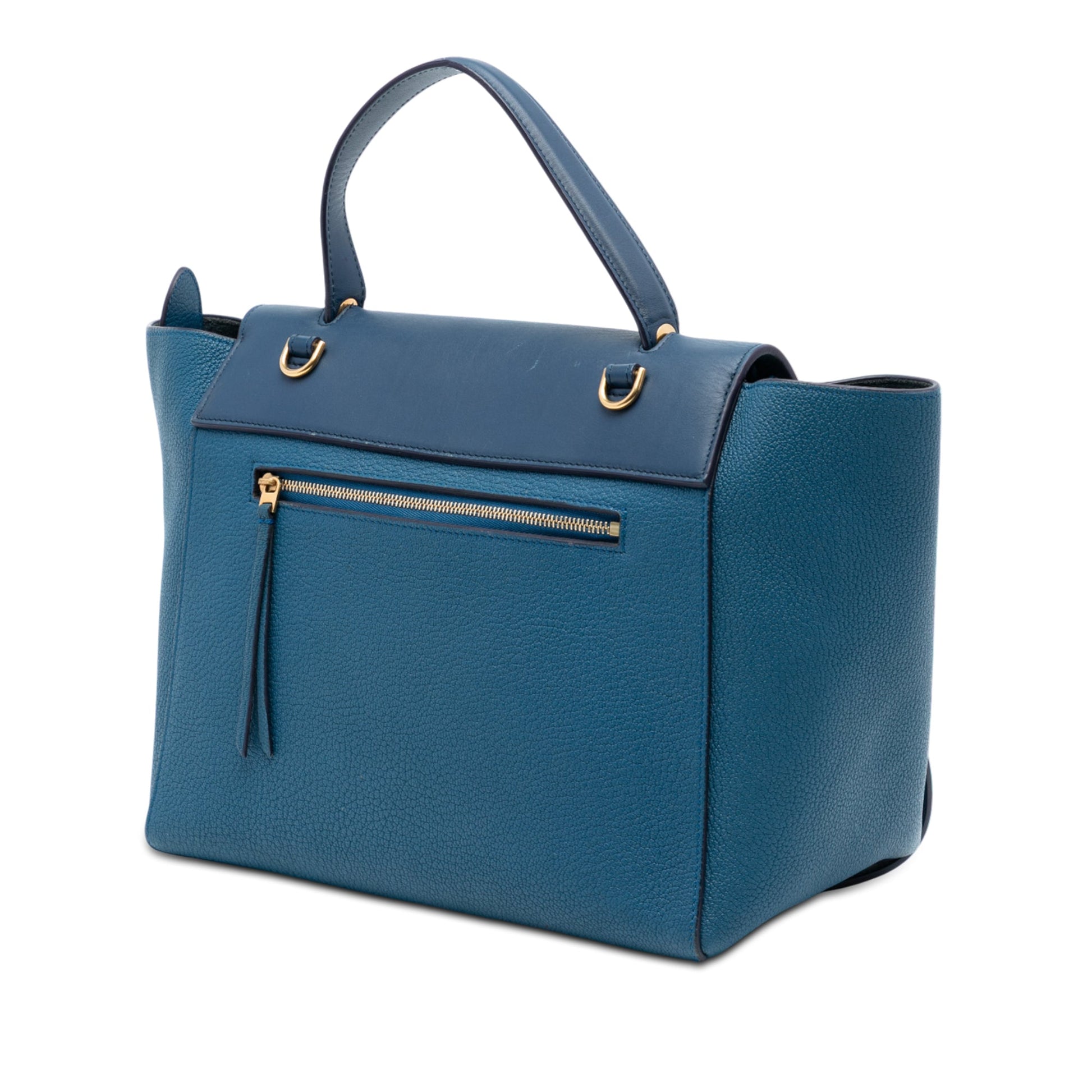 Celine Mini Grained and Smooth Calfskin Belt Bag