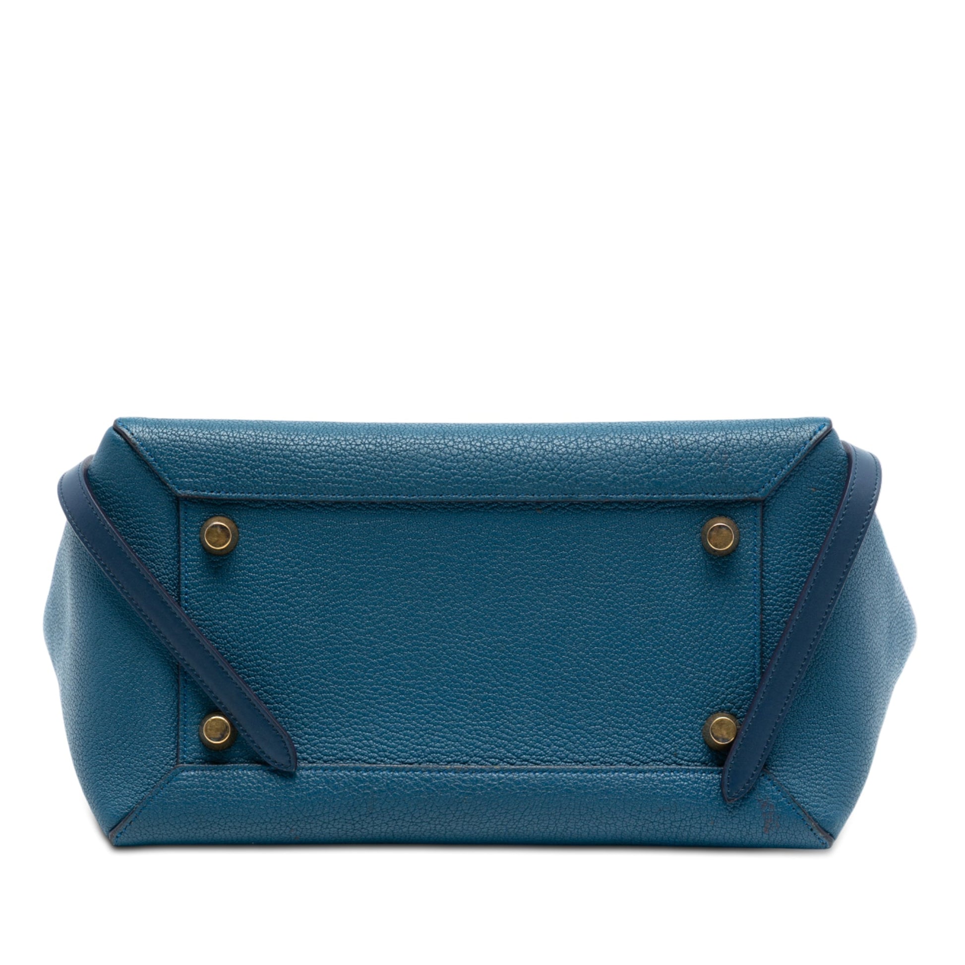 Celine Mini Grained and Smooth Calfskin Belt Bag