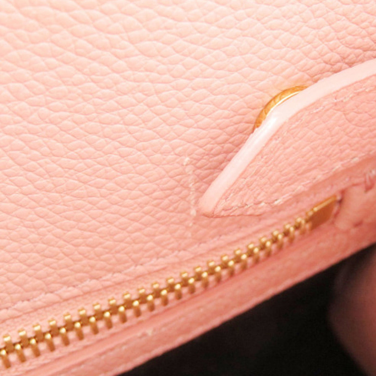 Burberry Grained Leather Satchel