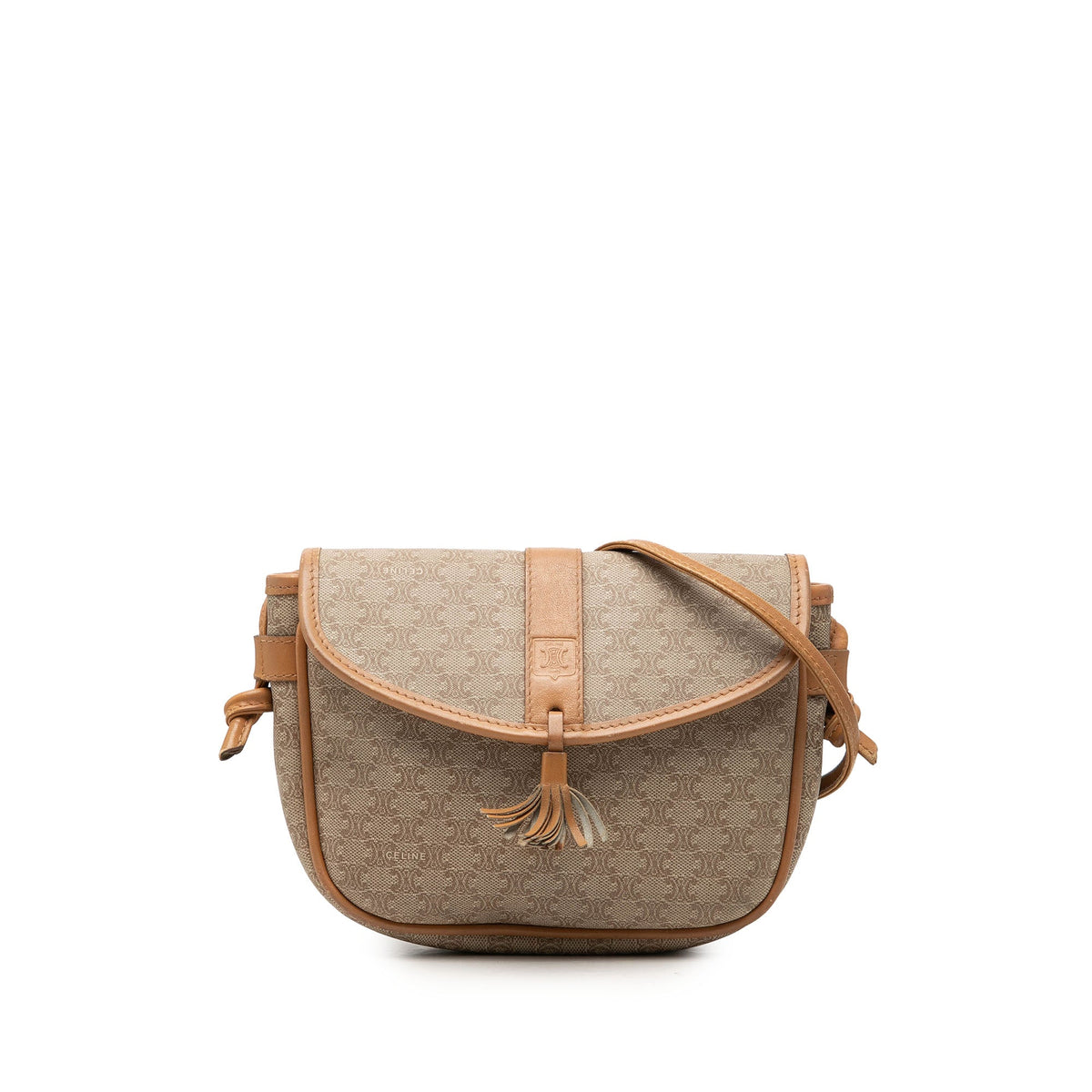 Celine Macadam Coated Canvas Crossbody