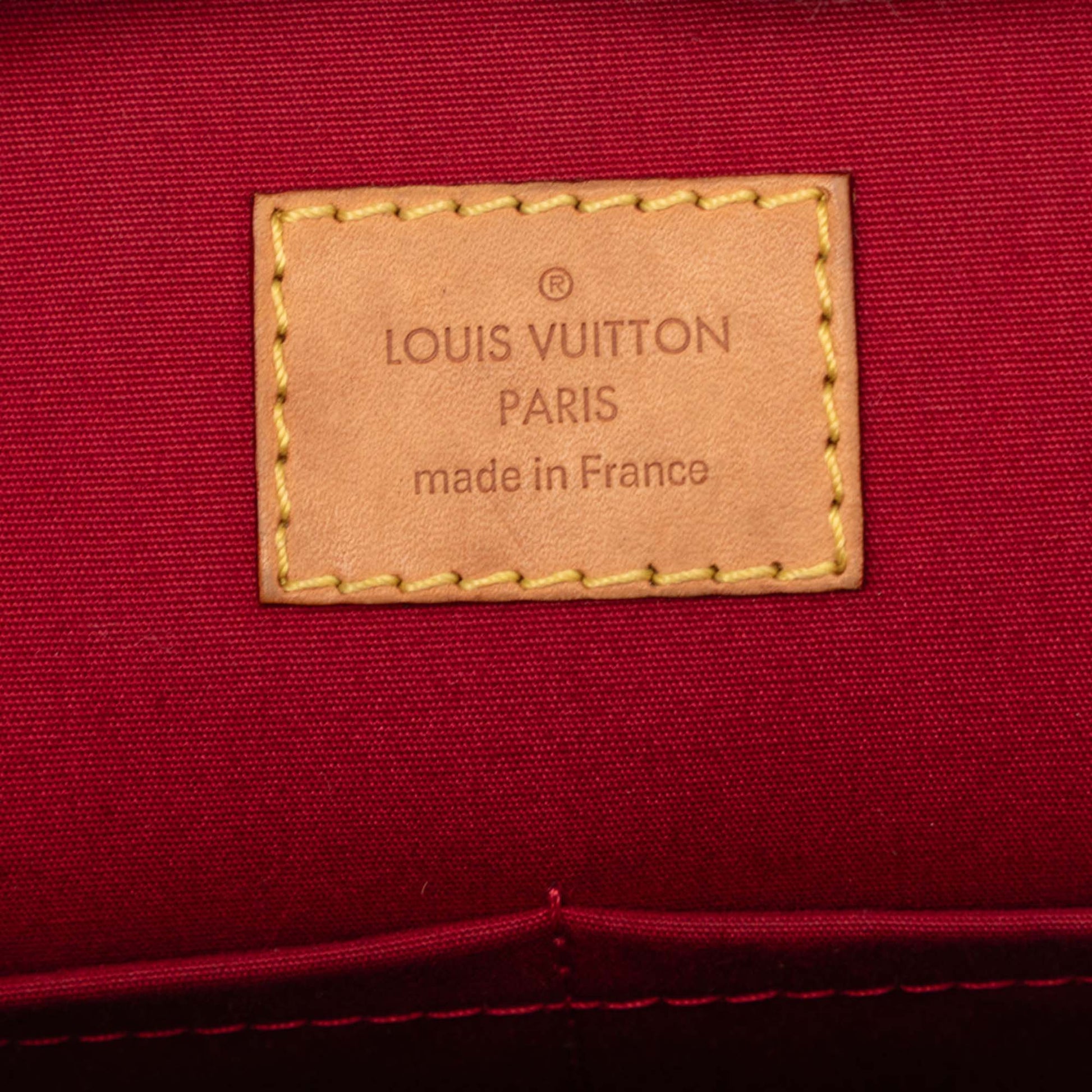 Louis Vuitton Monogram Vernis Alma PM