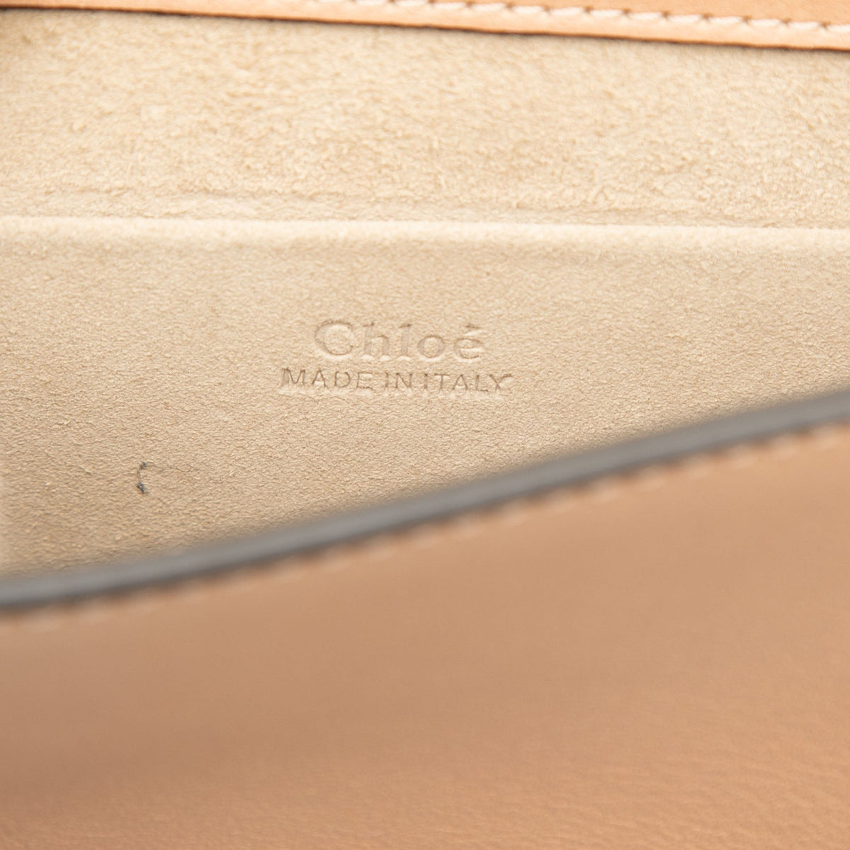 Chloé Small Leather Nile Bracelet Satchel — Beige
