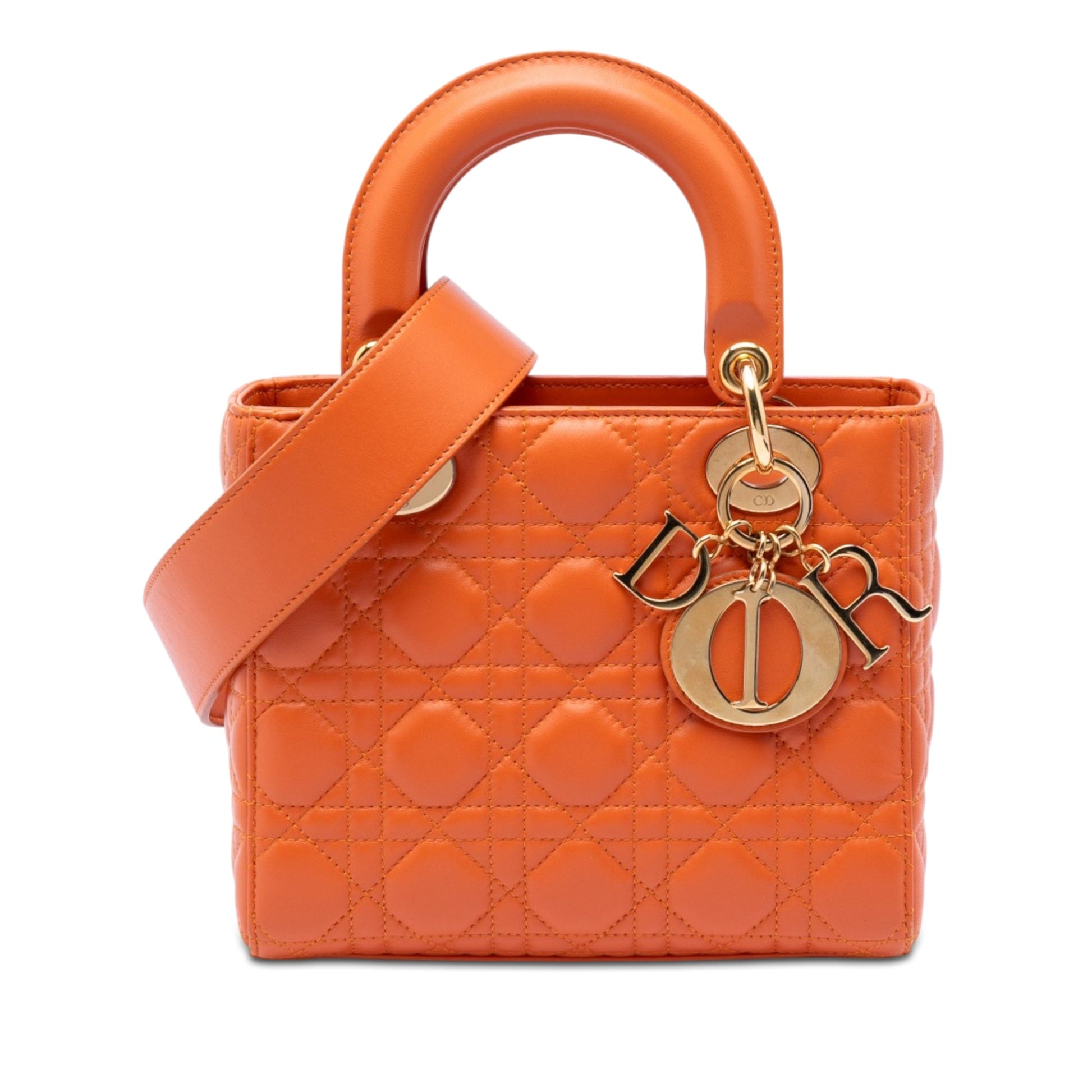 Dior Small Lambskin Cannage MyABCDior Lady Dior