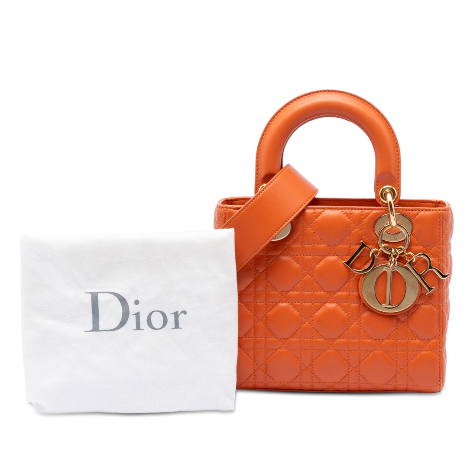 Dior Small Lambskin Cannage MyABCDior Lady Dior