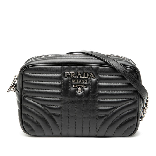 Prada Soft Calfskin Diagramme Camera Bag