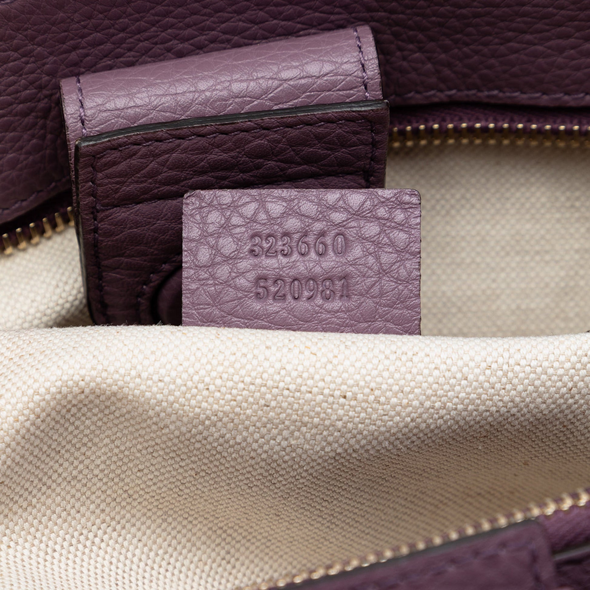 Gucci Medium Calfskin Bamboo Shopper Satchel
