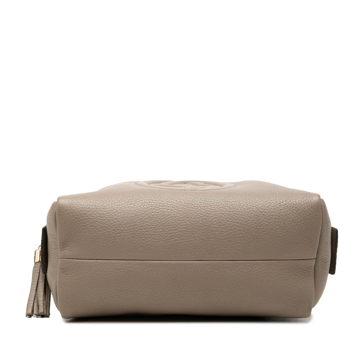 Gucci Calfskin Soho Clutch — Brown