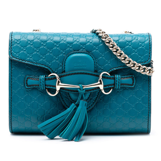 Gucci Mini Microguccissima Emily Crossbody