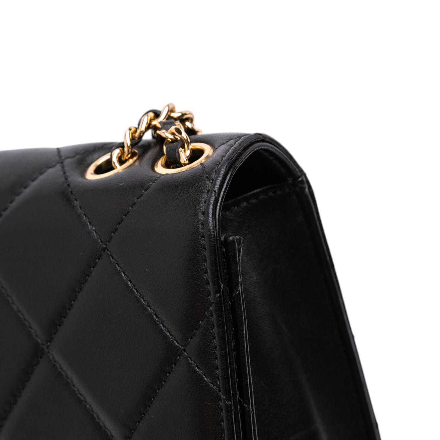 Chanel Quilted Lambskin Golden Class Flap
