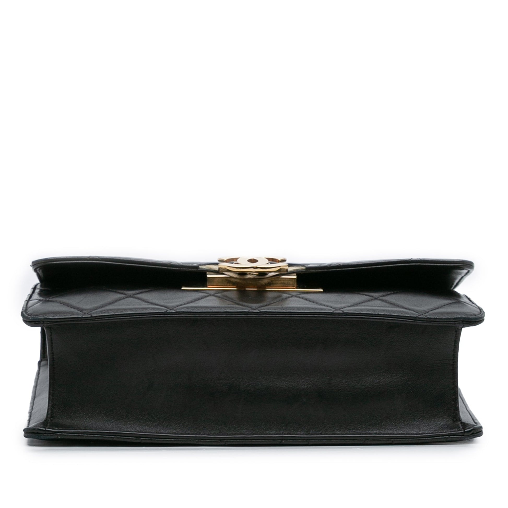 Chanel Quilted Lambskin Golden Class Flap