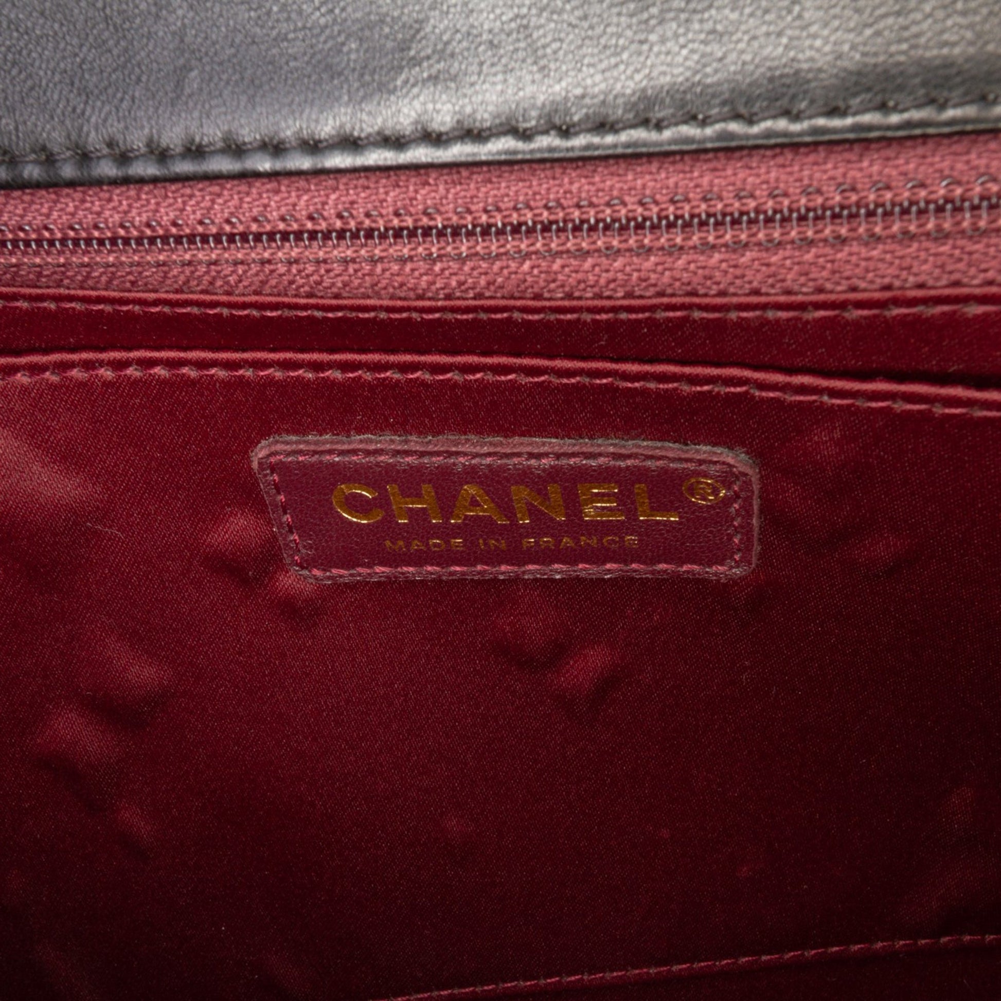 Chanel Quilted Lambskin Golden Class Flap