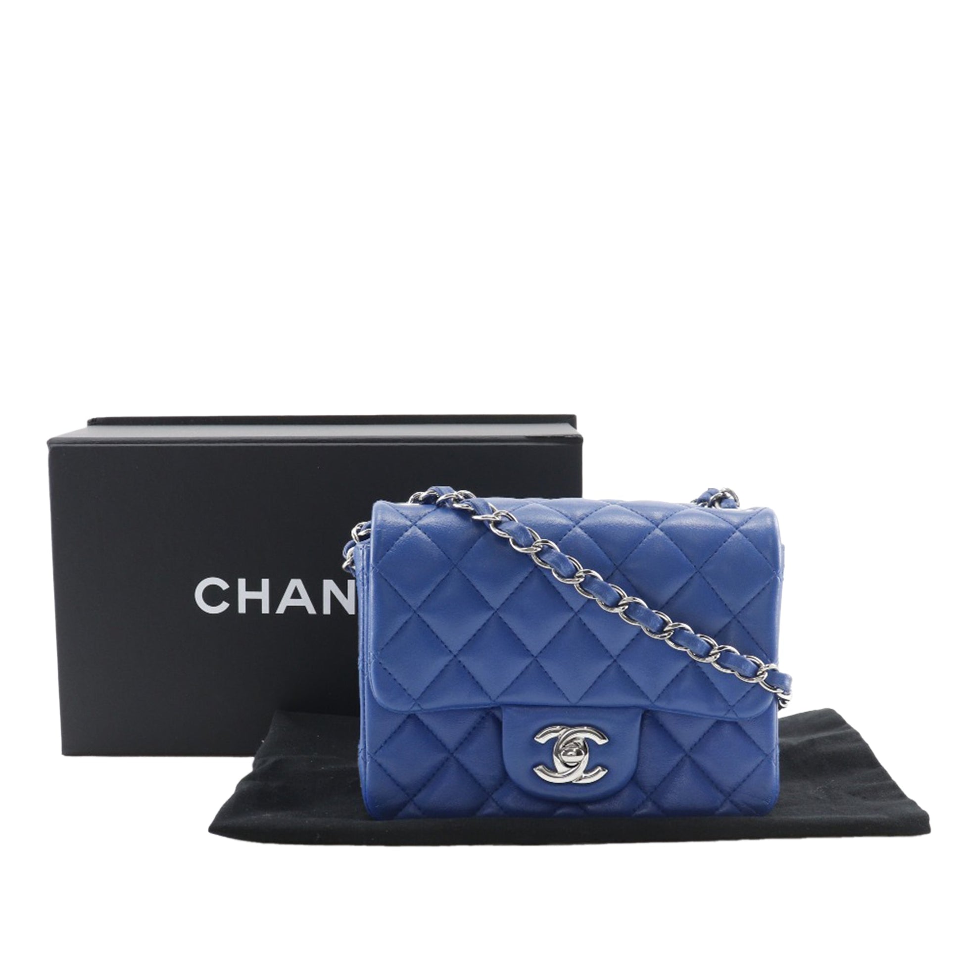 Chanel Mini Square Classic Lambskin Single Flap