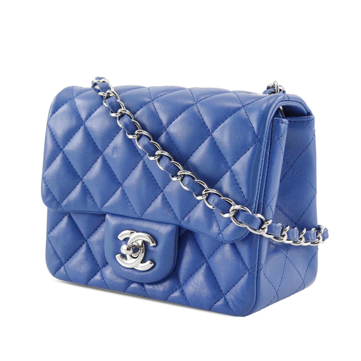 Chanel Mini Square Classic Lambskin Single Flap