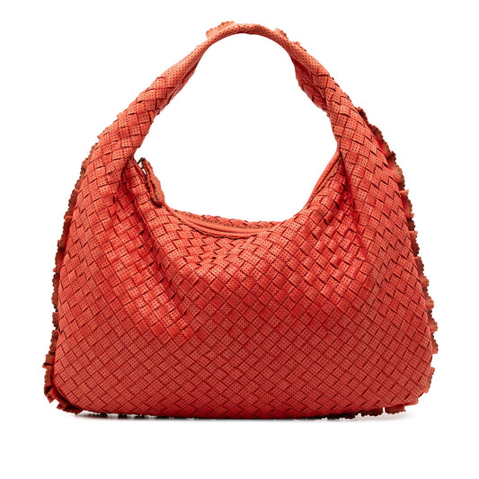 Bottega Veneta Small Perforated Nappa Intrecciato Veneta Hobo