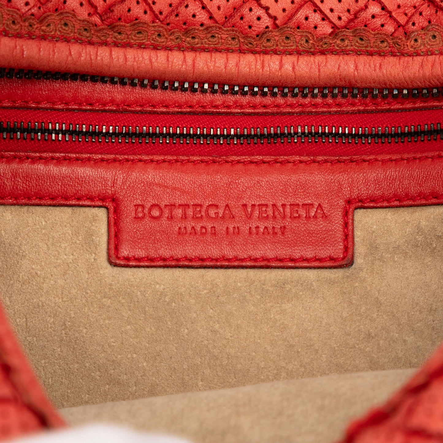 Bottega Veneta Small Perforated Nappa Intrecciato Veneta Hobo