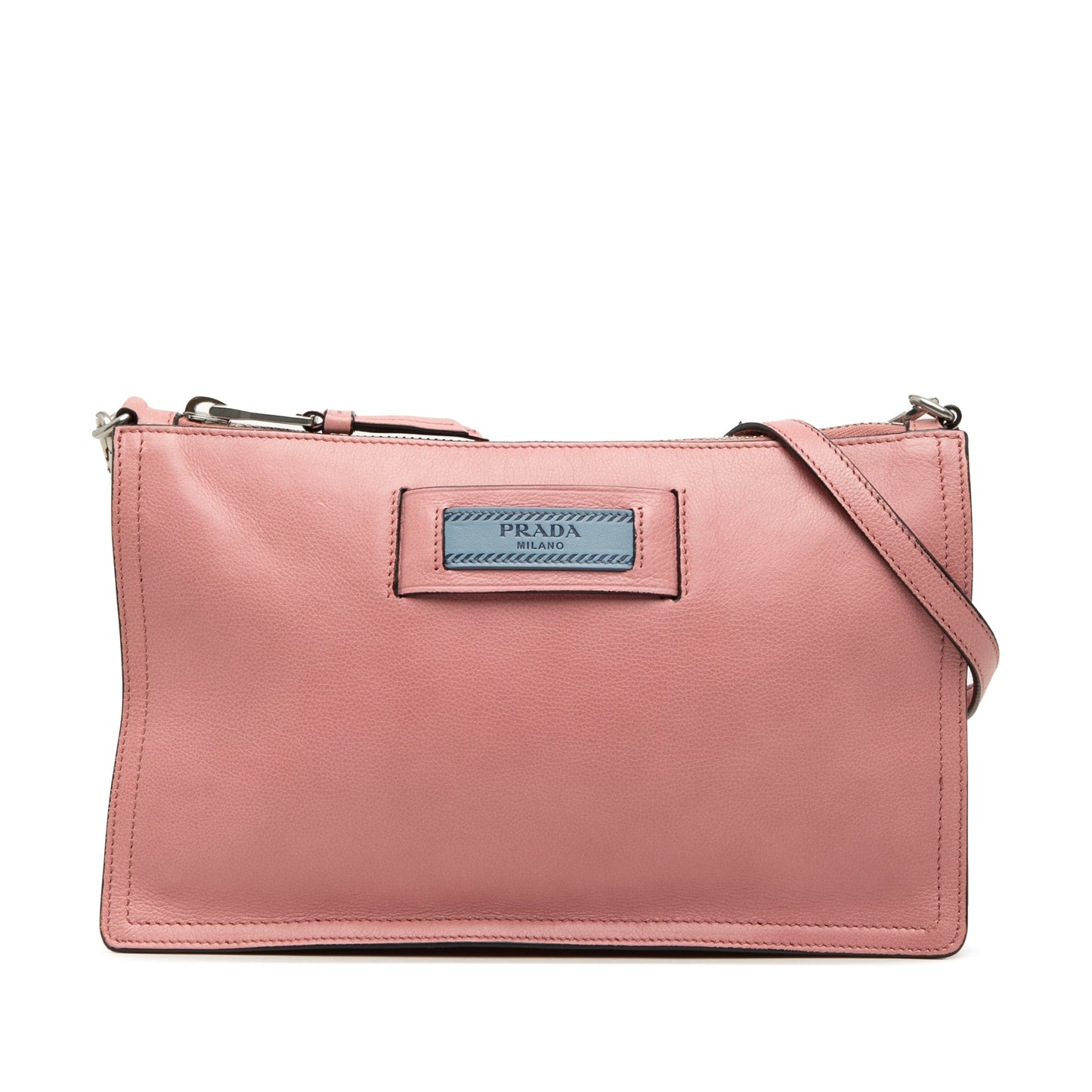 Prada Glace Calf Etiquette Shoulder Bag