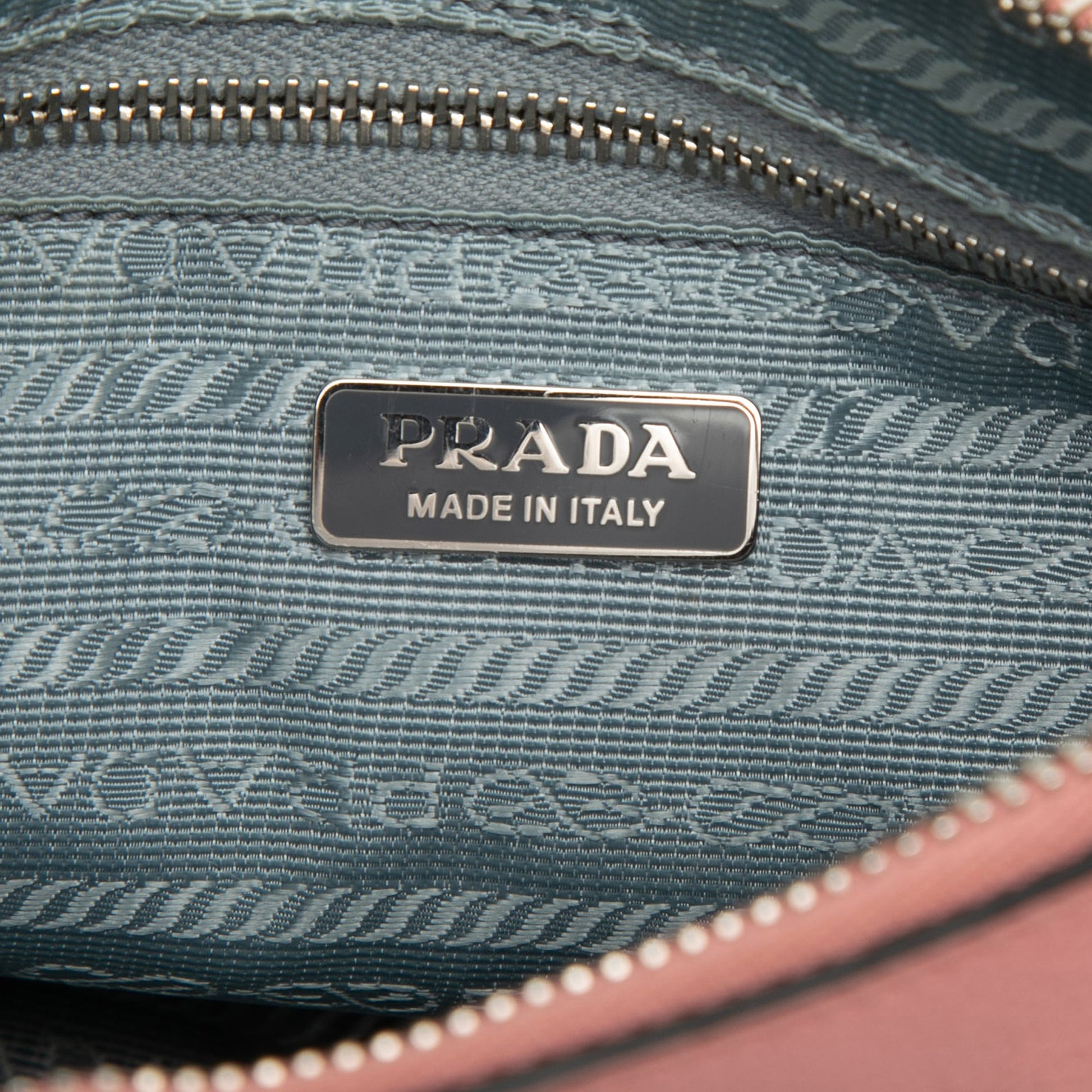 Prada Glace Calf Etiquette Shoulder Bag