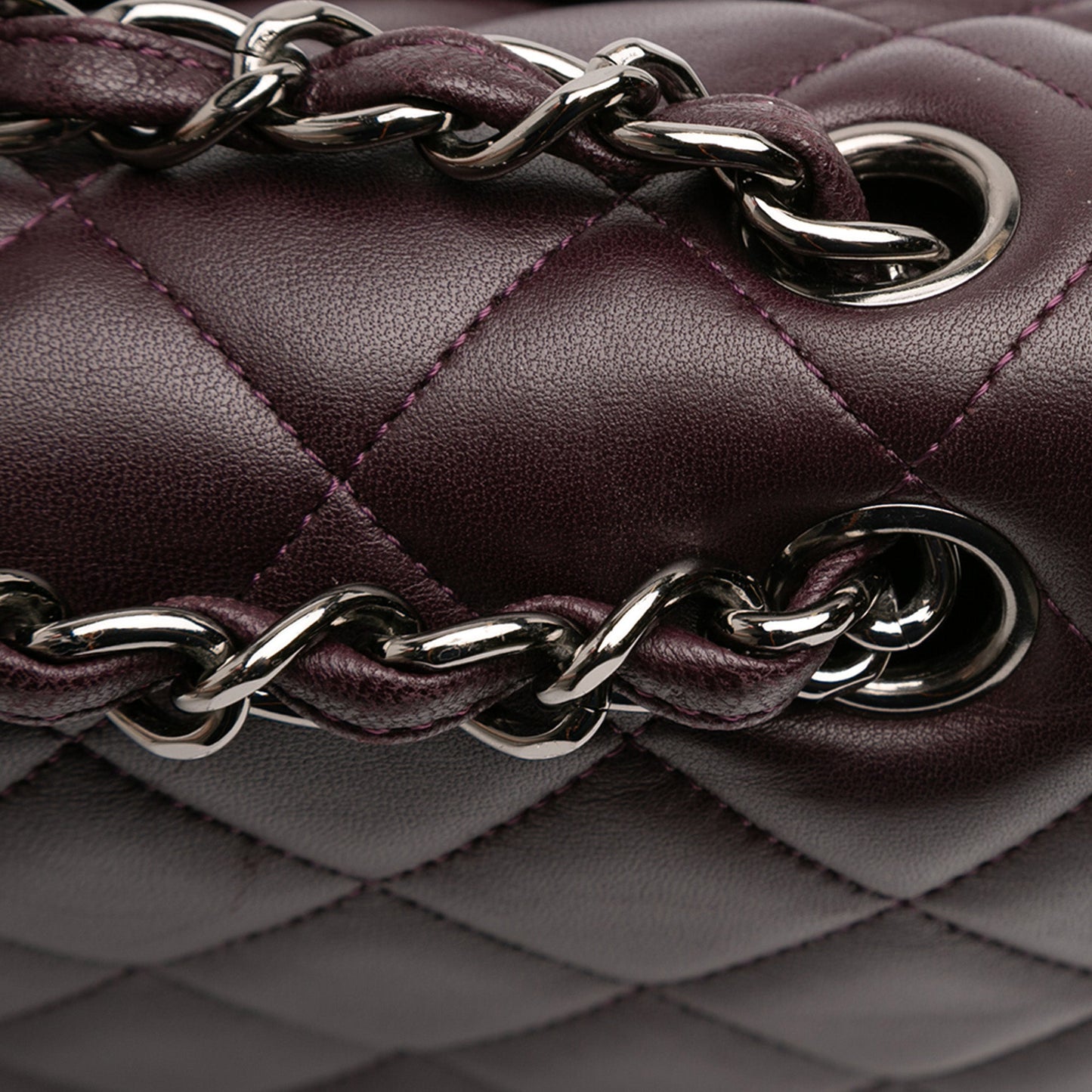 Jumbo Classic Lambskin Double Flap