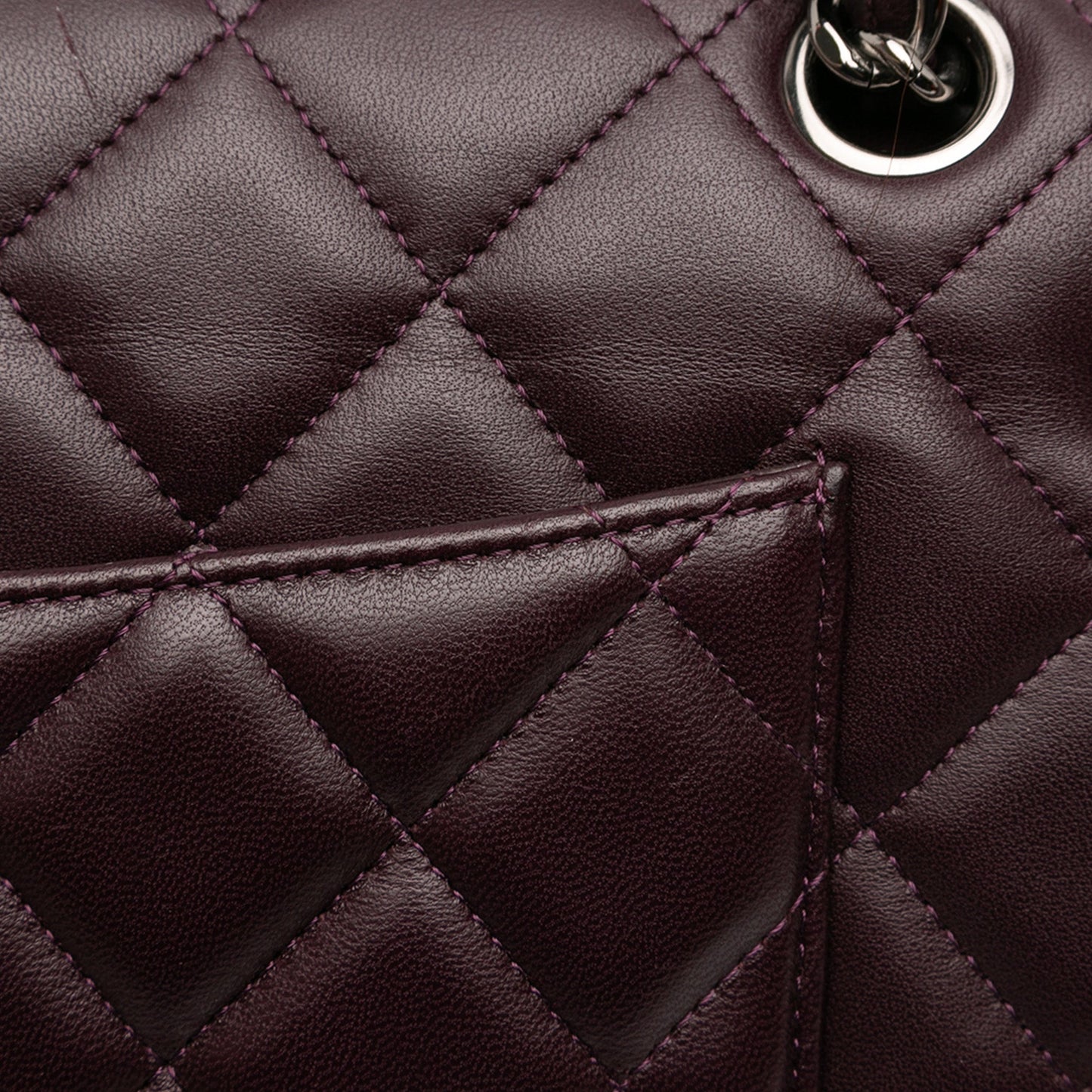 Jumbo Classic Lambskin Double Flap