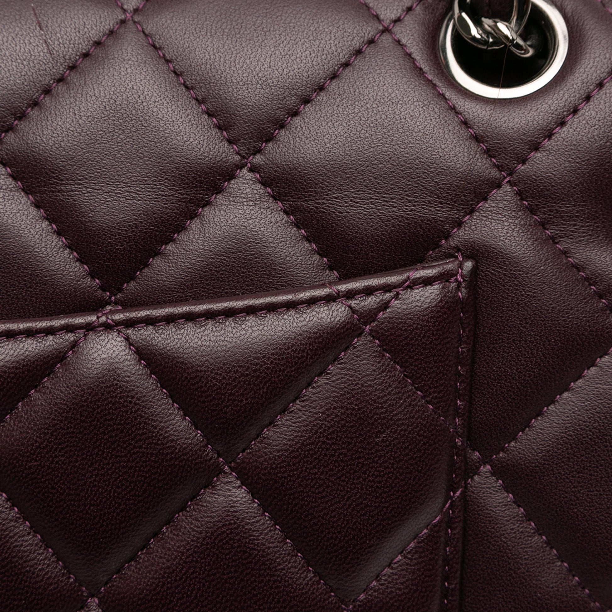 Jumbo Classic Lambskin Double Flap