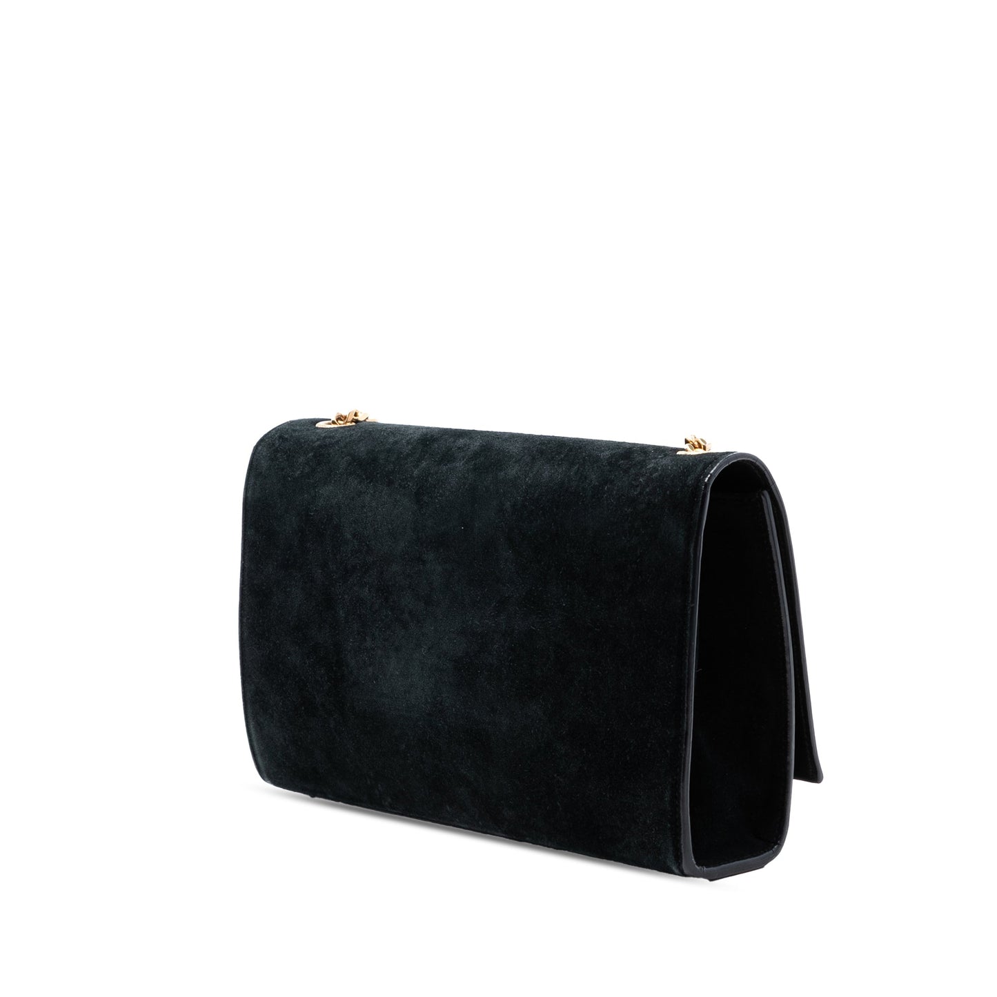 Saint Laurent Medium Suede Monogram Kate Tassel Crossbody