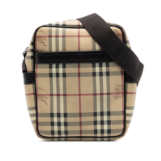 Burberry Haymarket Check Coated Canvas Crossbody