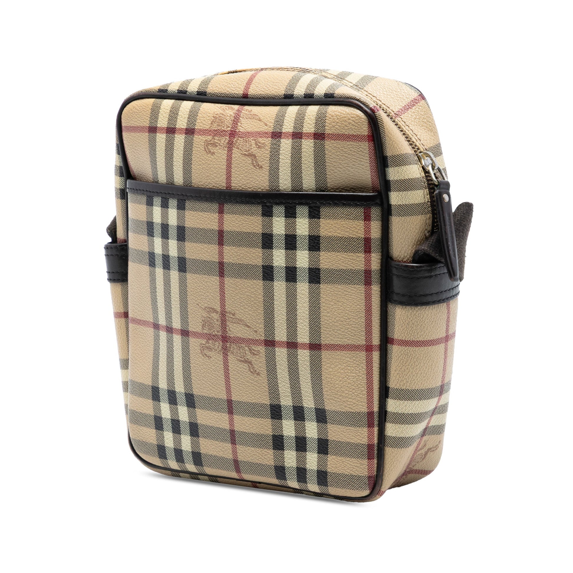 Burberry Haymarket Check Coated Canvas Crossbody