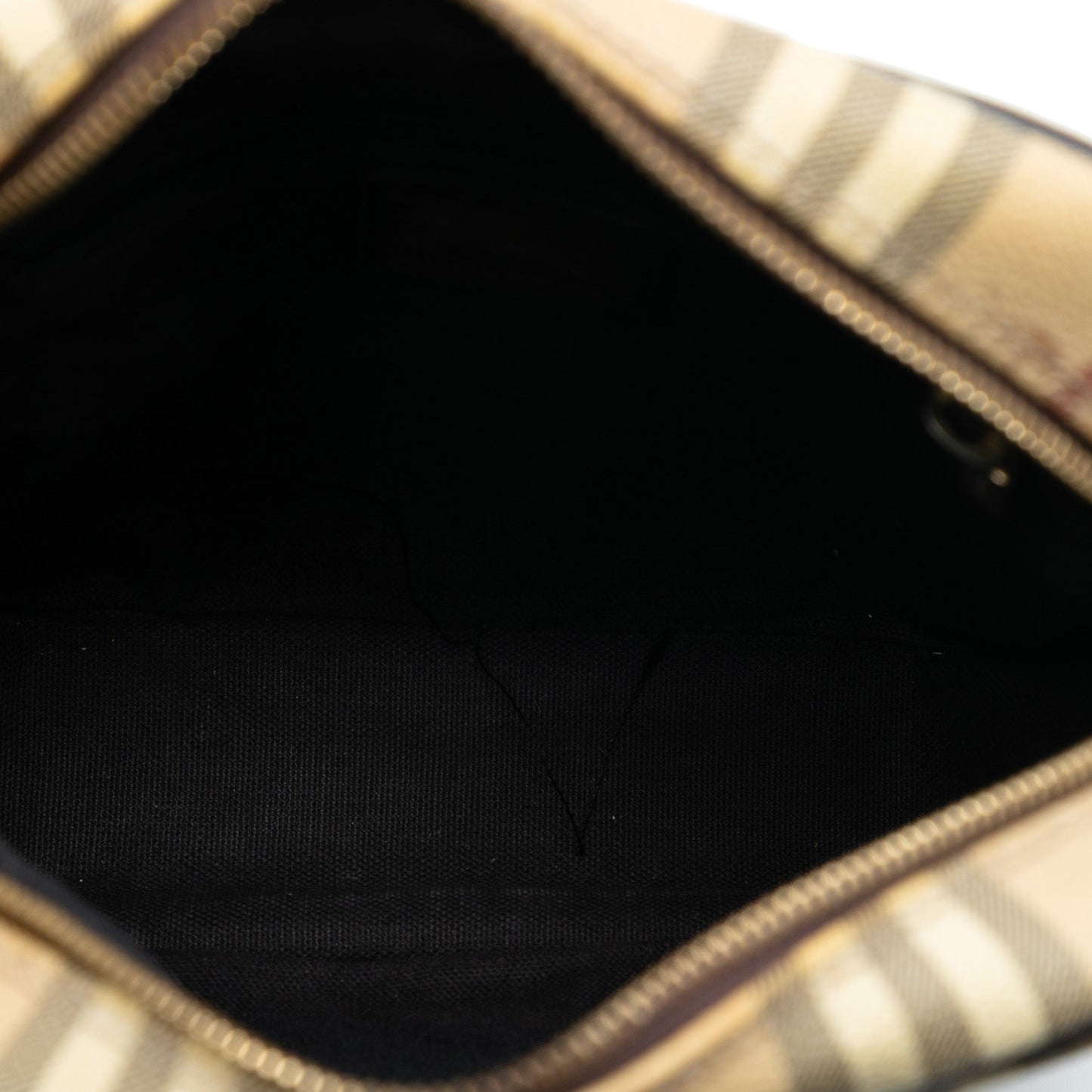Burberry Haymarket Check Coated Canvas Crossbody