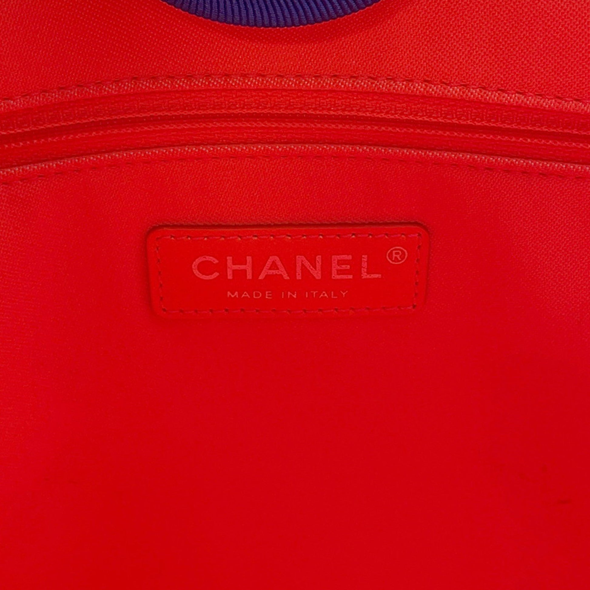 Chanel Small Canvas Deauville Tote