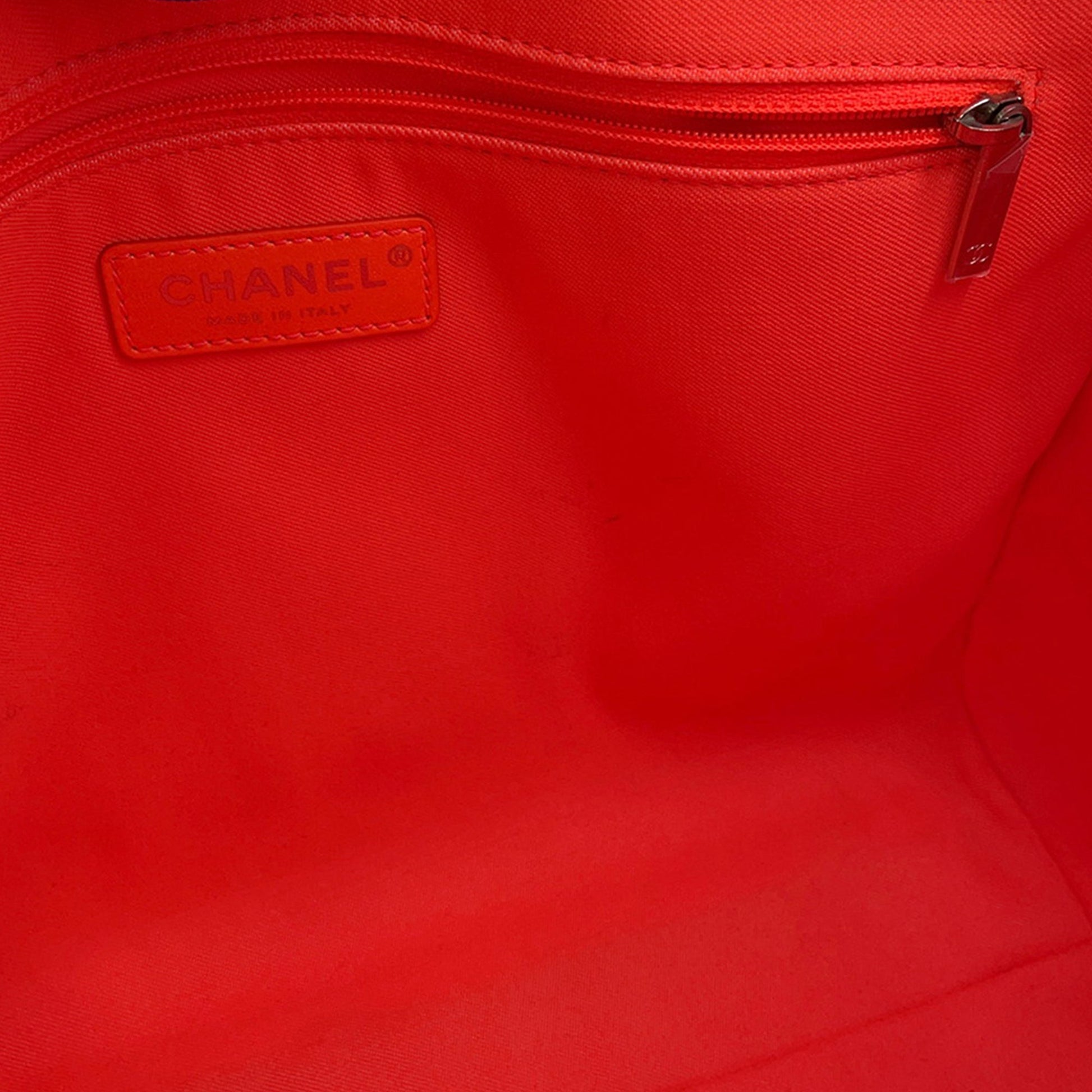 Chanel Small Canvas Deauville Tote