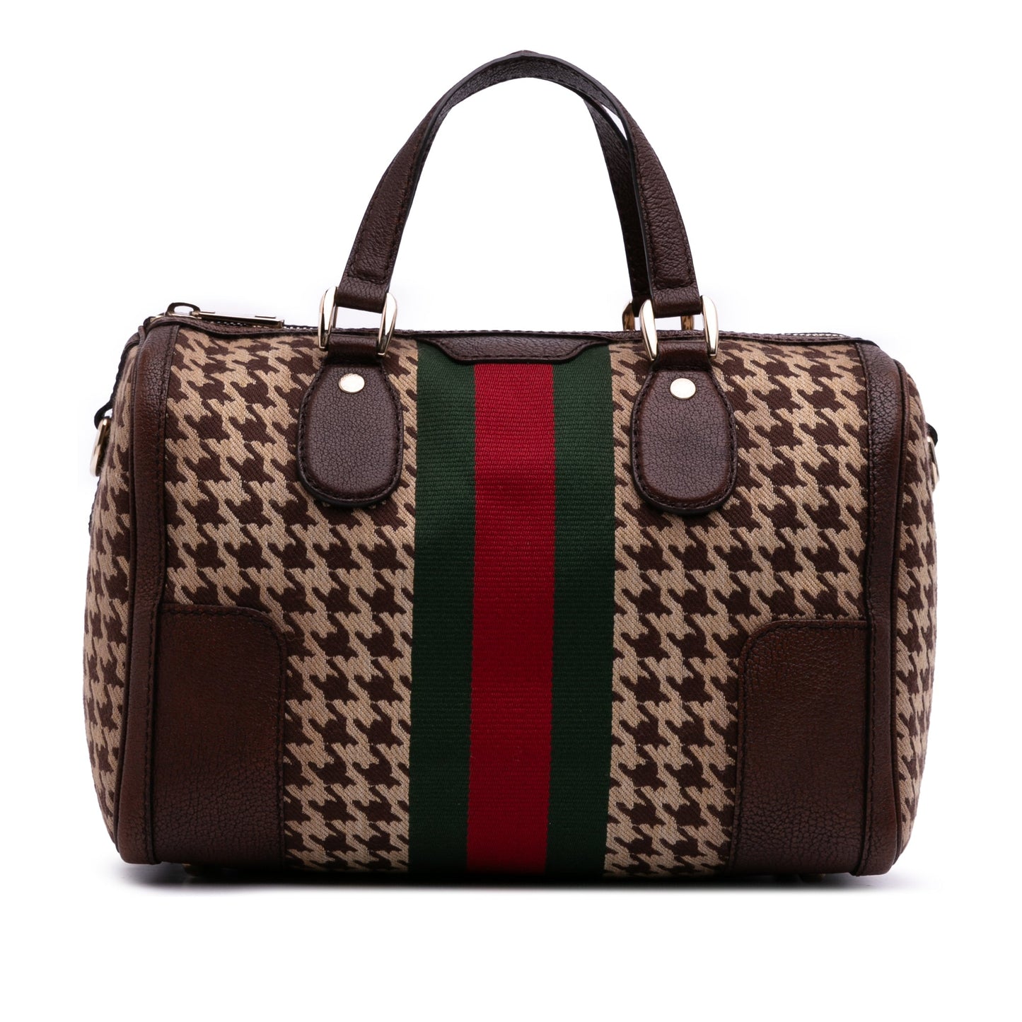Gucci Cotton Seventies Web Boston Bag