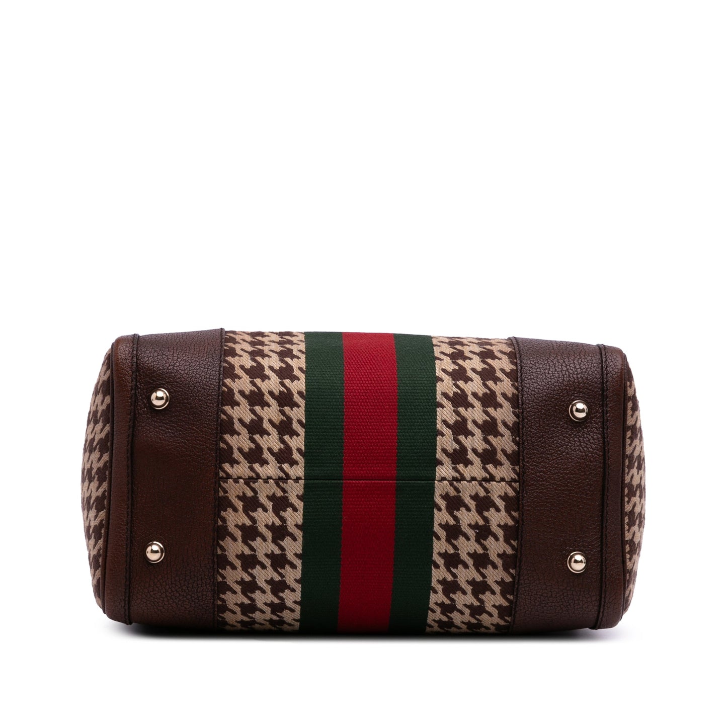 Gucci Cotton Seventies Web Boston Bag