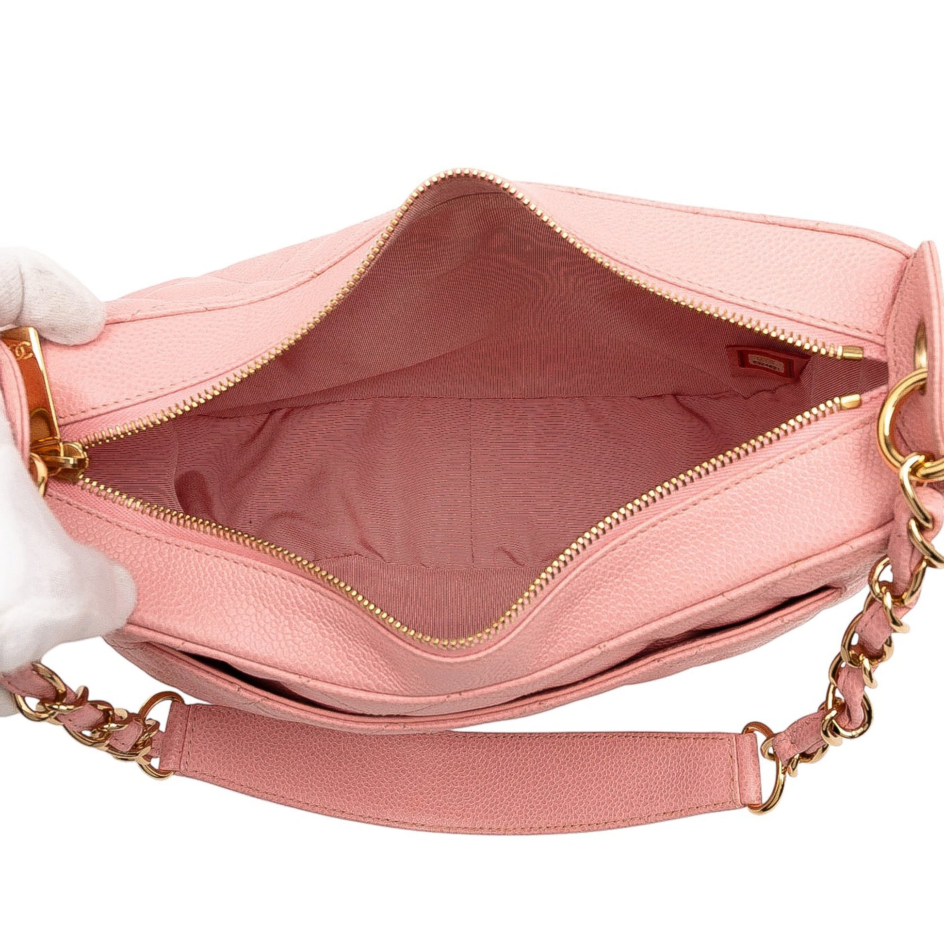 Chanel Quilted Caviar Timeless Shoulder Bag