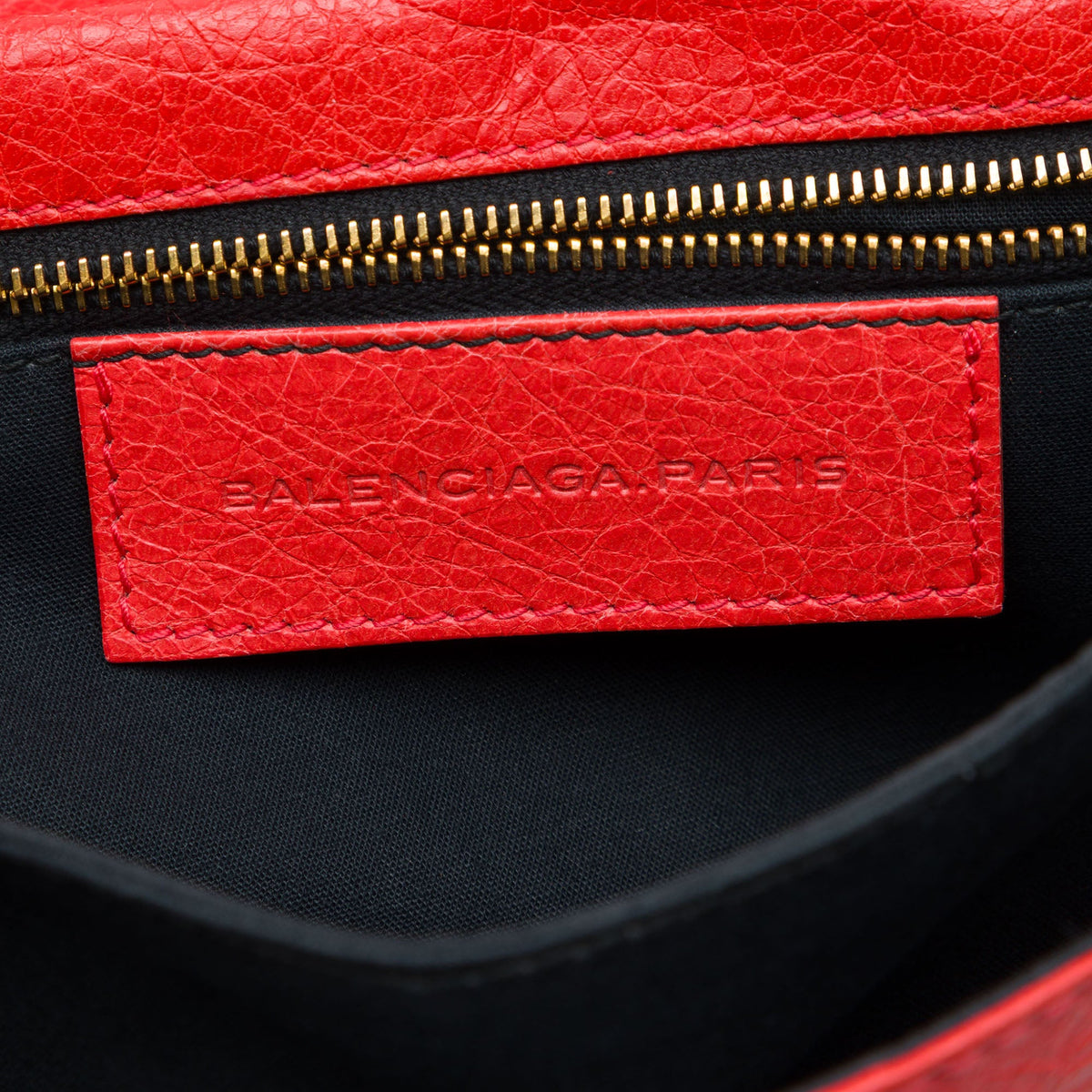 Balenciaga Lambskin Motocross Giant 12 Envelope Clutch