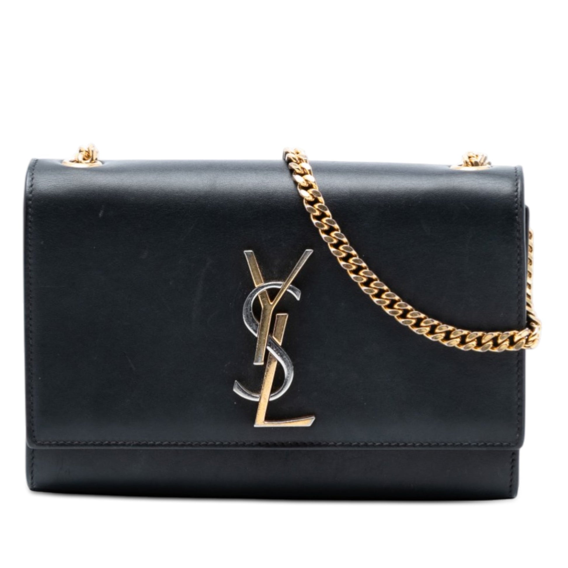 Small Leather Monogram Kate Crossbody