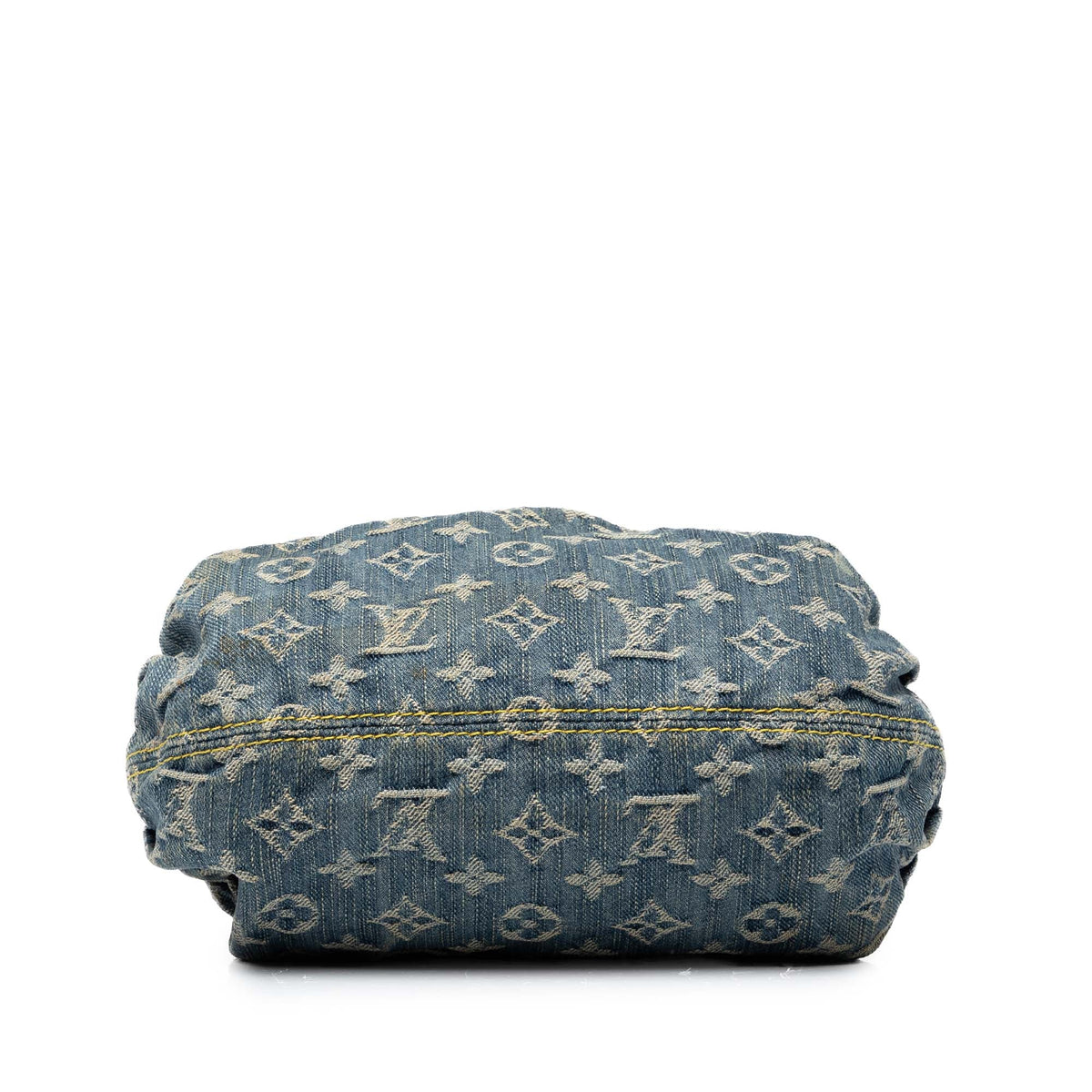 Louis Vuitton Monogram Denim Pleaty — Blue