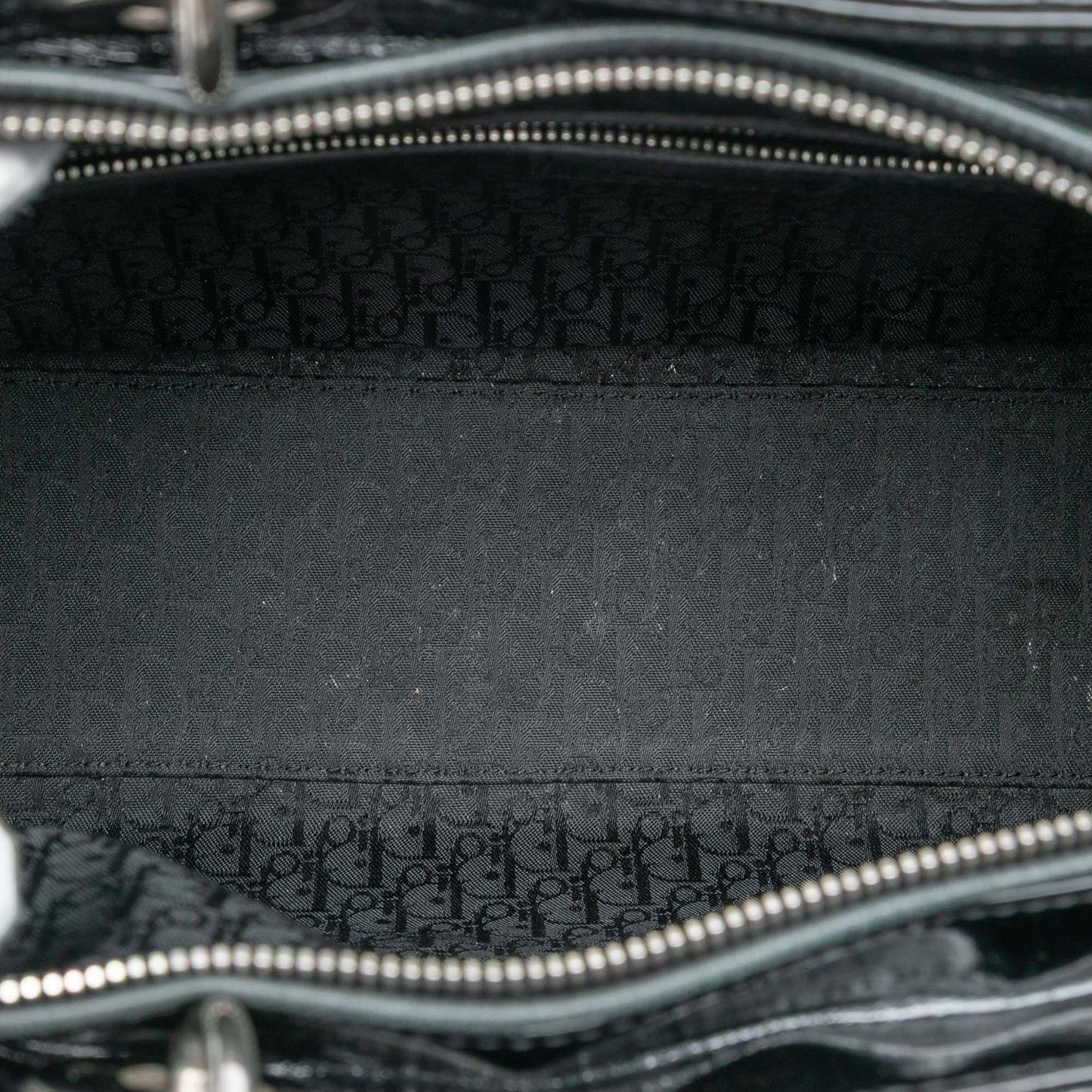Dior Large Patent Cannage Lady Dior