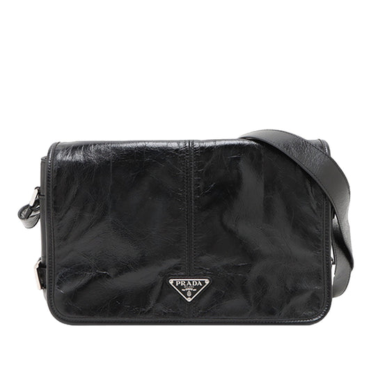 Prada Vitello Shine Messenger Bag