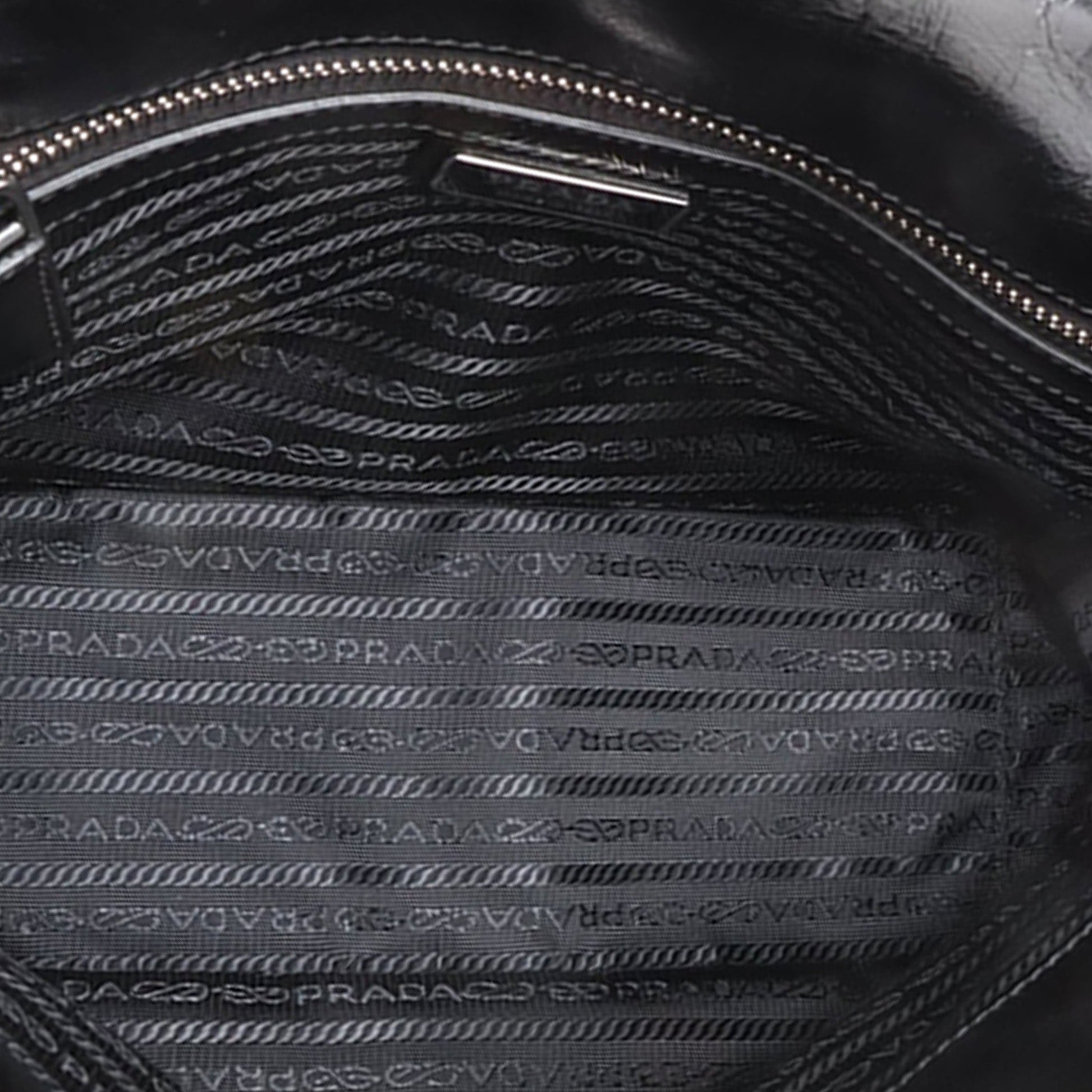 Prada Vitello Shine Messenger Bag
