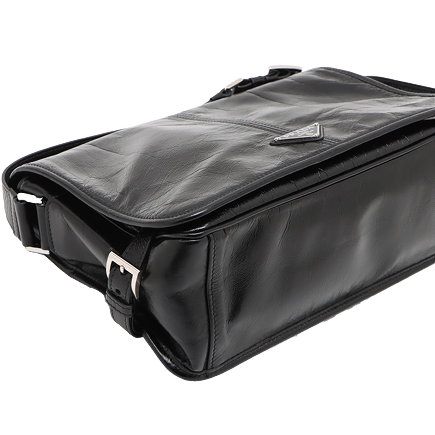 Prada Vitello Shine Messenger Bag