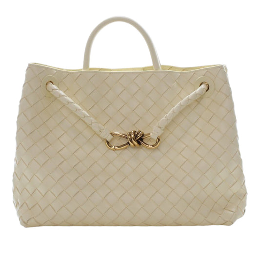 Medium Lambskin Intrecciato Andiamo Bag