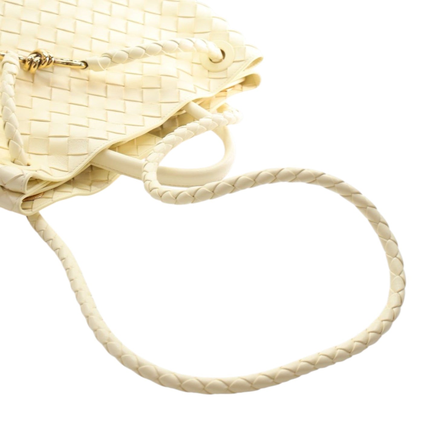 Medium Lambskin Intrecciato Andiamo Bag
