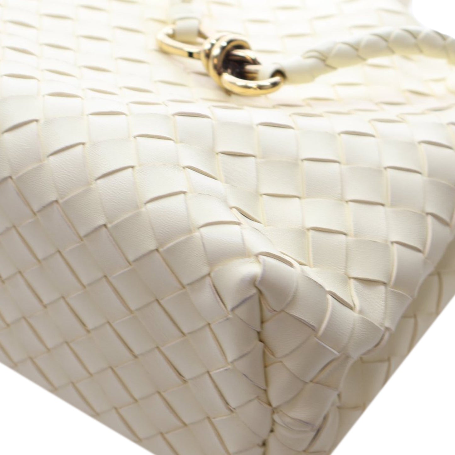 Medium Lambskin Intrecciato Andiamo Bag