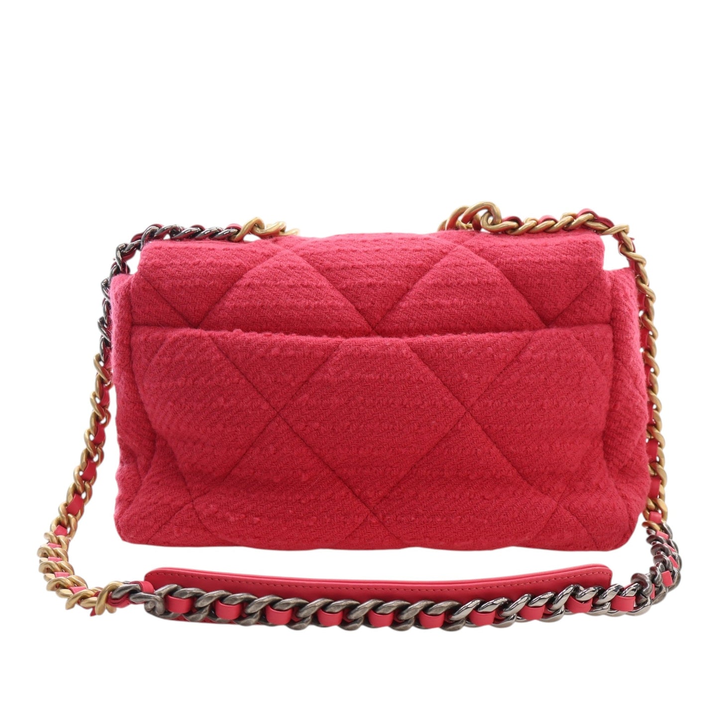 Chanel Large Tweed 19 Flap