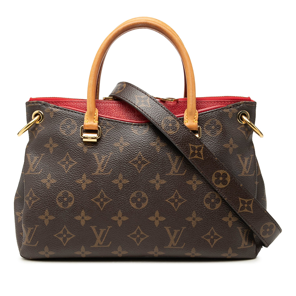 Louis Vuitton Monogram Pallas BB — Brown